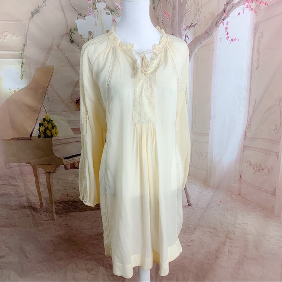 NEW Spell & Gypsy Collective Love Me Not Tunic Dress in Cream - Picture 7 of 15